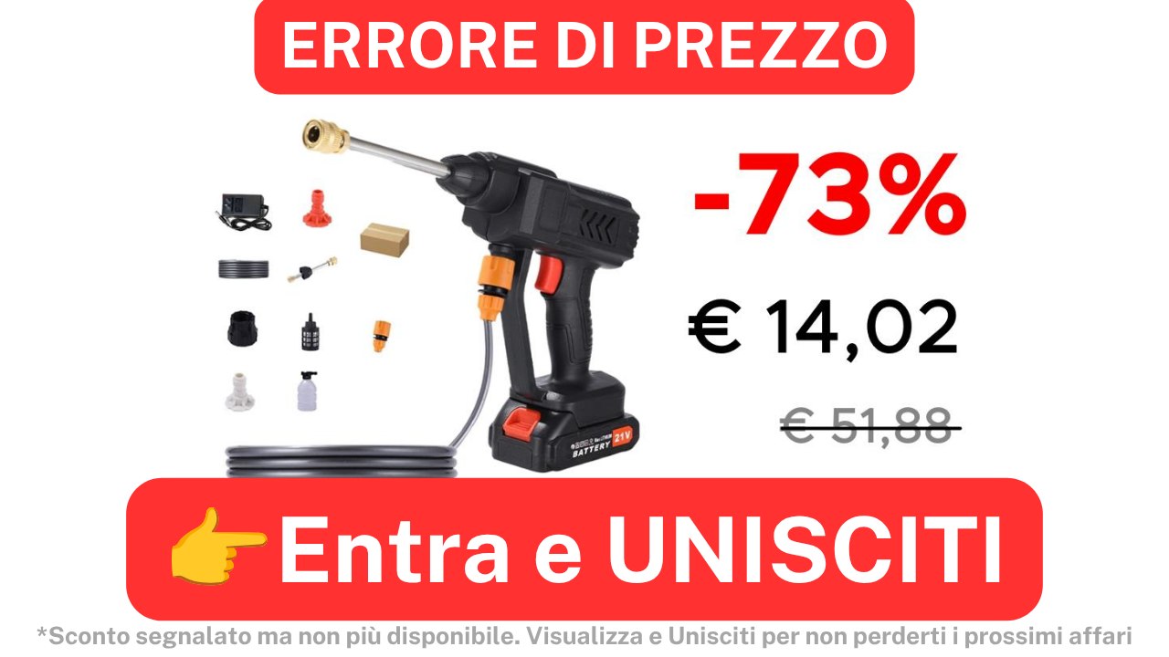 Solo ❌ ERRORI DI PREZZO