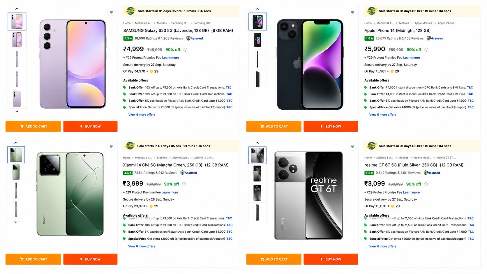 Bulk Deals