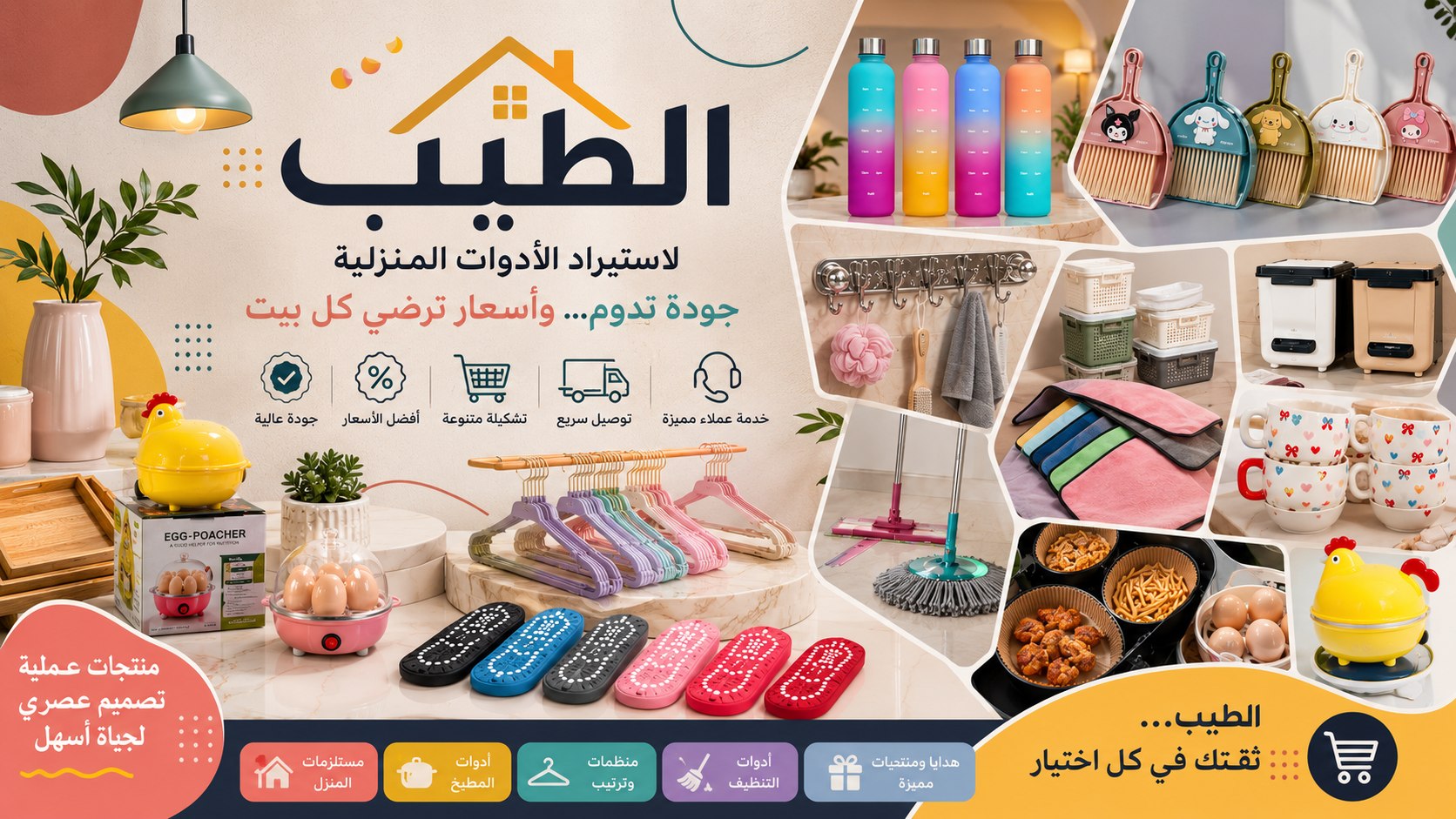 شركة الطيب للادوات المنزلية