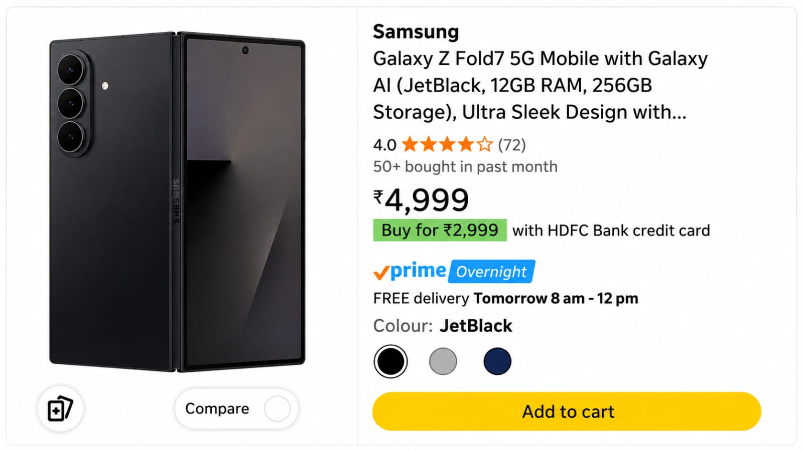 Deals fast